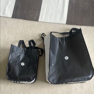 Lululemon Black Bag Set